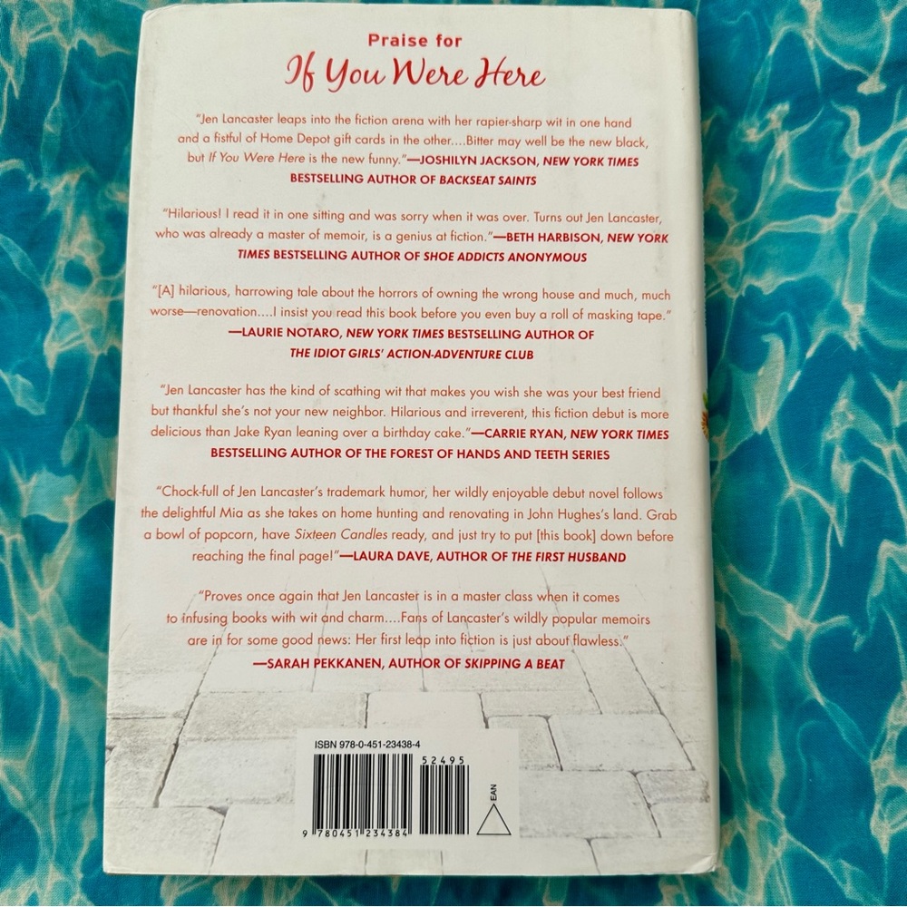 If You Were Here by Jen Lancaster‎ Hardcover Novel - Picture 3 of 4